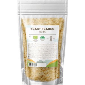 BrainMax Pure Yeast flakes, lahôdkové droždie, BIO, 100 g *CZ-BIO-001 certifikát