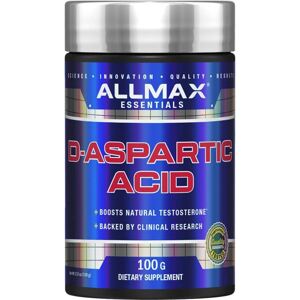 AllMax Nutrition AllMax D-Aspartic Acid, Kyselina D-asparagová, 100 g Výživový doplnok