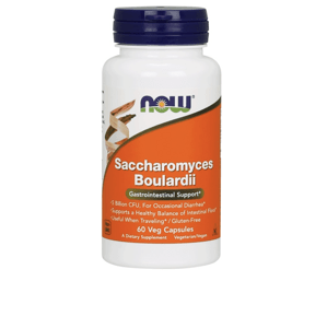 NOW® Foods NOW Saccharomyces Boulardii, probiotika, 60 vegan kapslí Výživový doplnok