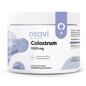 Osavi Colostrum 1200 mg, kolostrum prášek, 100 g Výživový doplnok