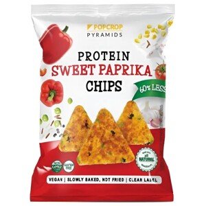 Popcrop - Proteinové chipsy s příchutí sladké papriky, 60 g
