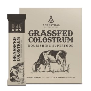 Ancestral Supplements, Grass-fed Beef Colostrum, kravské kolostrum, 30 sáčků Výživový doplnok