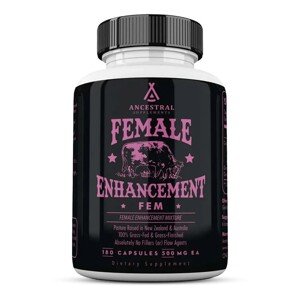Ancestral Supplements, Female Enhanced Mixture, pro zdraví ženy, 180 kapslí,  60 dávek Výživový doplnok