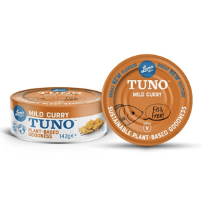 Loma Linda Tuno Mild Curry, alternatíva tuniaka s jemným kari, vegan, 142 g