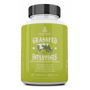 Ancestral Supplements, Grass-fed Intestines, zdravá střeva, 180 kapslí, 30 dávek Výživový doplnok