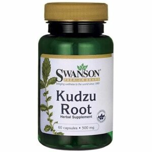 Swanson Kudzu Root, 500 mg, 60 kapsúl