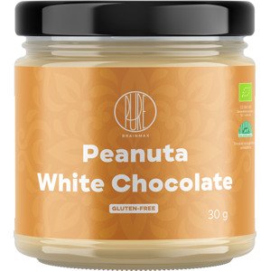 BrainMax Pure Peanuta, Arašidový krém s bielou čokoládou, BIO, 30 g