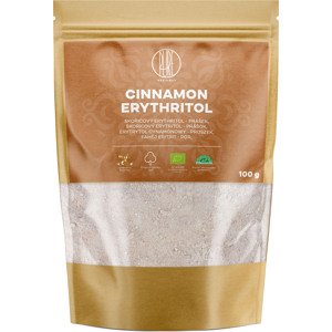 BrainMax Pure Cinnamon Erythritol, Erythritol Škorica, múčka, BIO, 100 g *CZ-BIO-001 certifikát