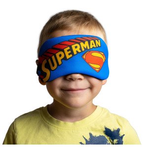 BrainMax Detské masky na spanie Farba: Superman Pohodlná detská maska ​​na spanie s motívmi obľúbených rozprávkových postáv.