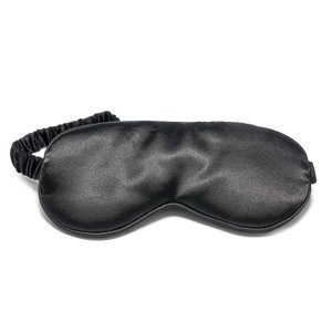 BrainMax Anatomicky tvarovaná maska na spanie (čierna) SOFT